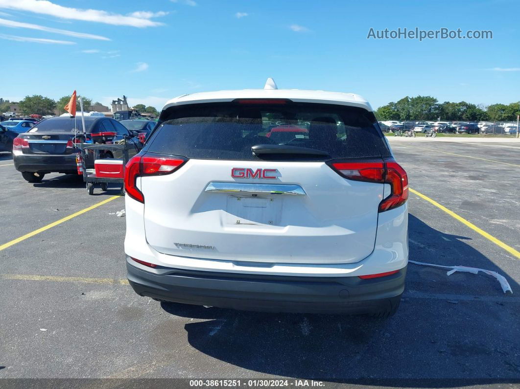 2019 Gmc Terrain Sle Белый vin: 3GKALMEV9KL153672