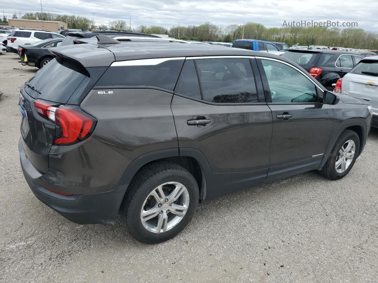 2019 Gmc Terrain Sle Charcoal vin: 3GKALMEV9KL317728