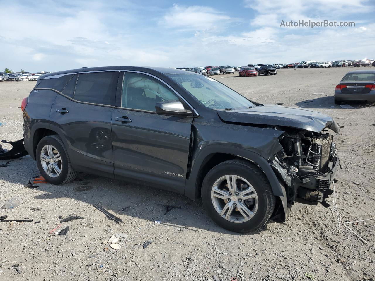 2019 Gmc Terrain Sle Black vin: 3GKALMEV9KL390677