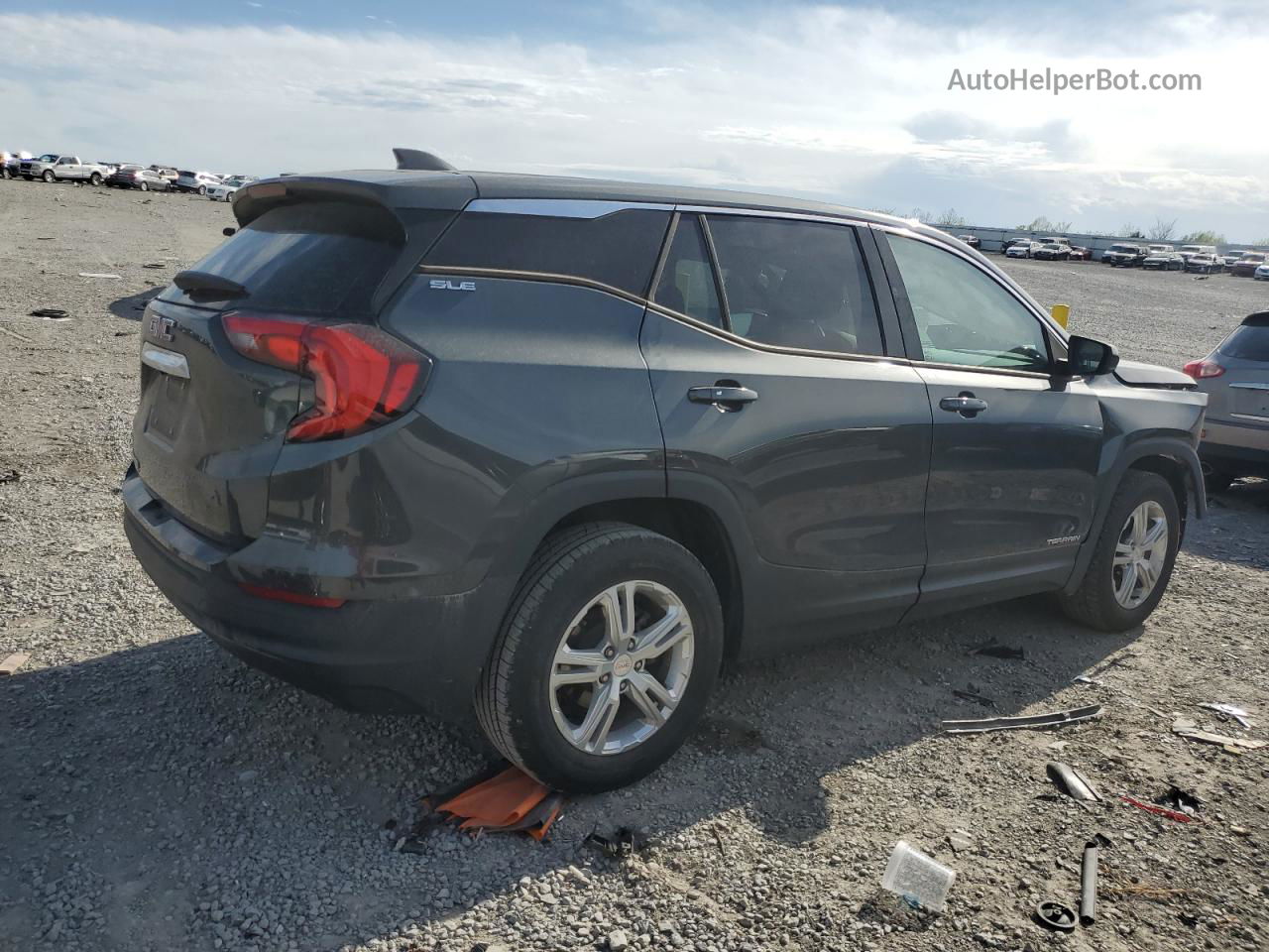 2019 Gmc Terrain Sle Black vin: 3GKALMEV9KL390677