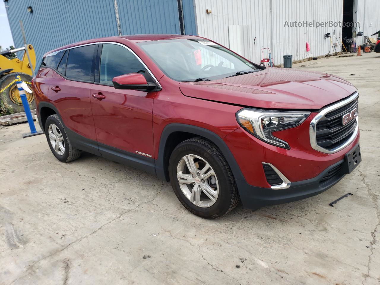 2019 Gmc Terrain Sle Burgundy vin: 3GKALMEV9KL394812