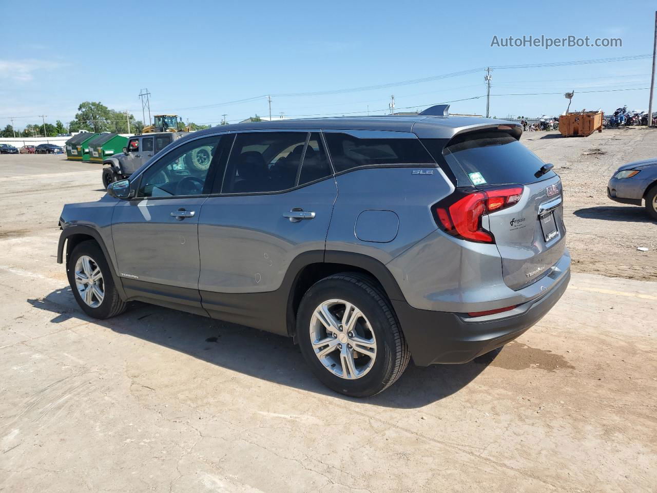 2019 Gmc Terrain Sle Gray vin: 3GKALMEV9KL401161