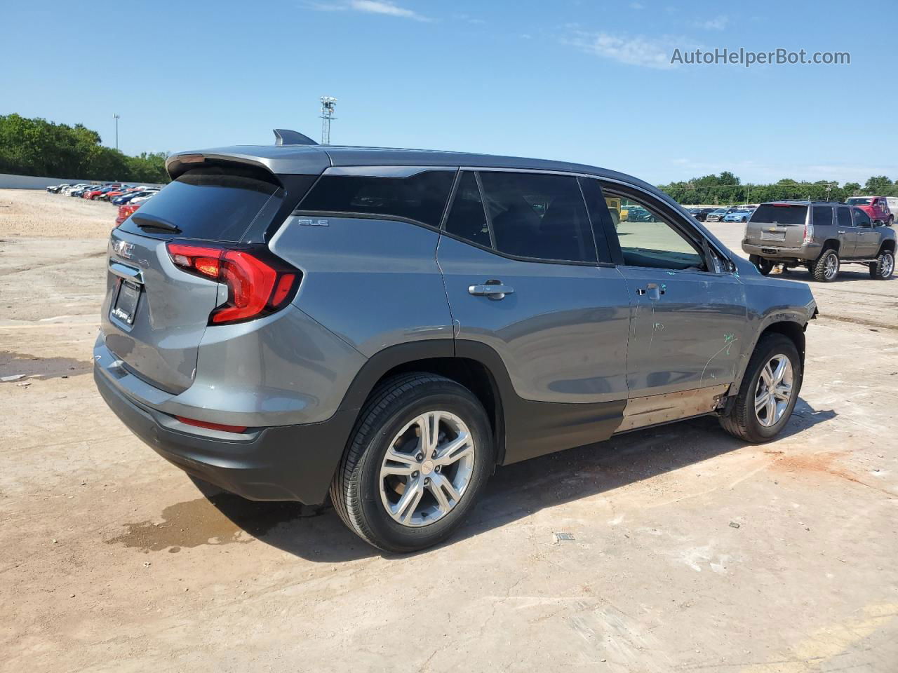 2019 Gmc Terrain Sle Gray vin: 3GKALMEV9KL401161