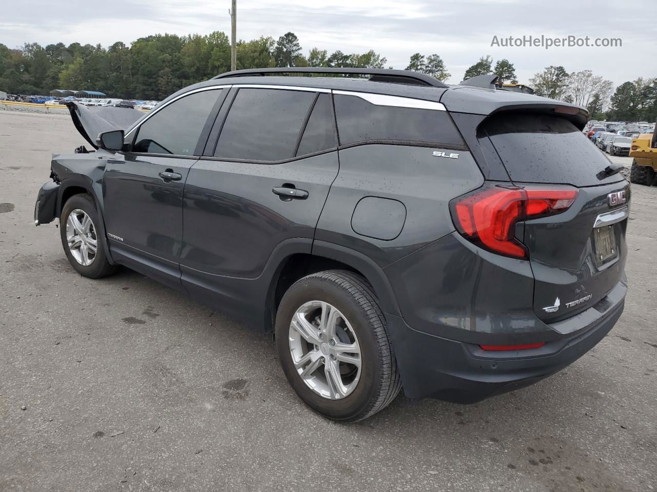 2020 Gmc Terrain Sle Синий vin: 3GKALMEV9LL156329