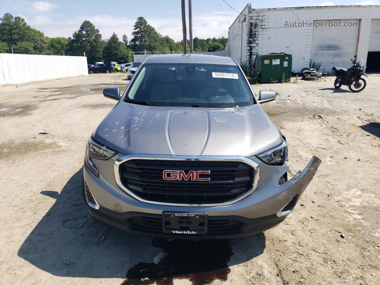 2020 Gmc Terrain Sle Gray vin: 3GKALMEV9LL178184