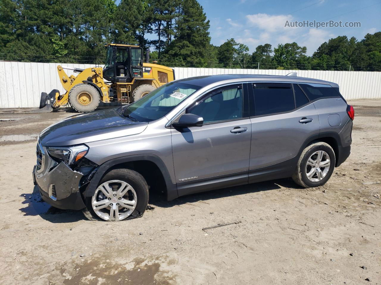 2020 Gmc Terrain Sle Серый vin: 3GKALMEV9LL178184