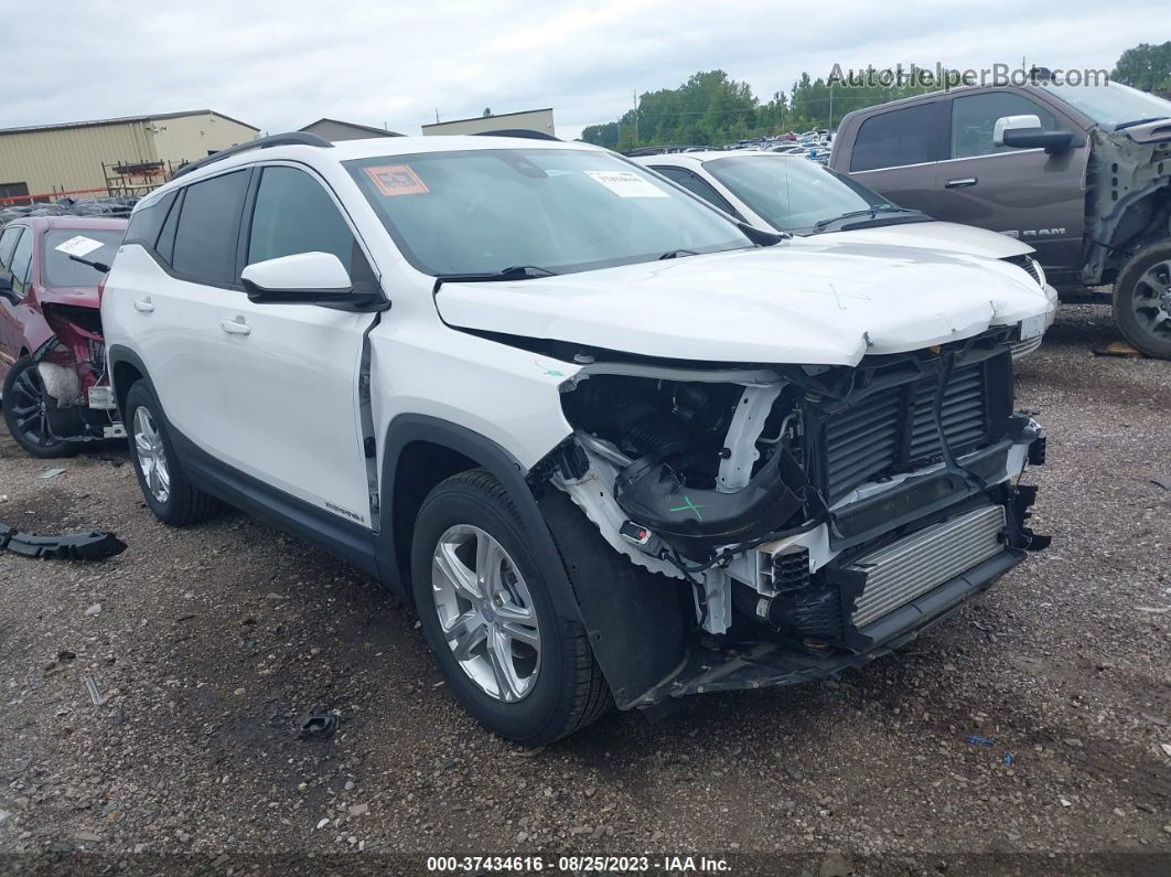 2020 Gmc Terrain Sle White vin: 3GKALMEV9LL185622