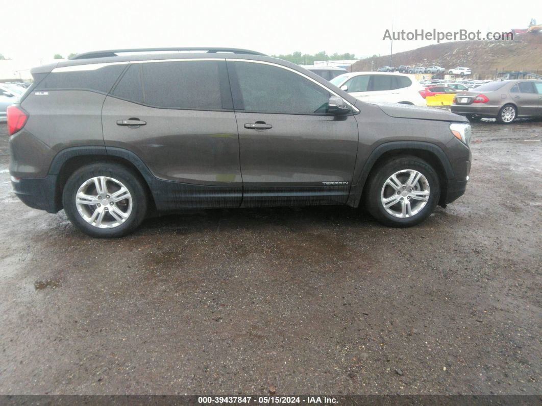 2019 Gmc Terrain Sle Brown vin: 3GKALMEVXKL296338