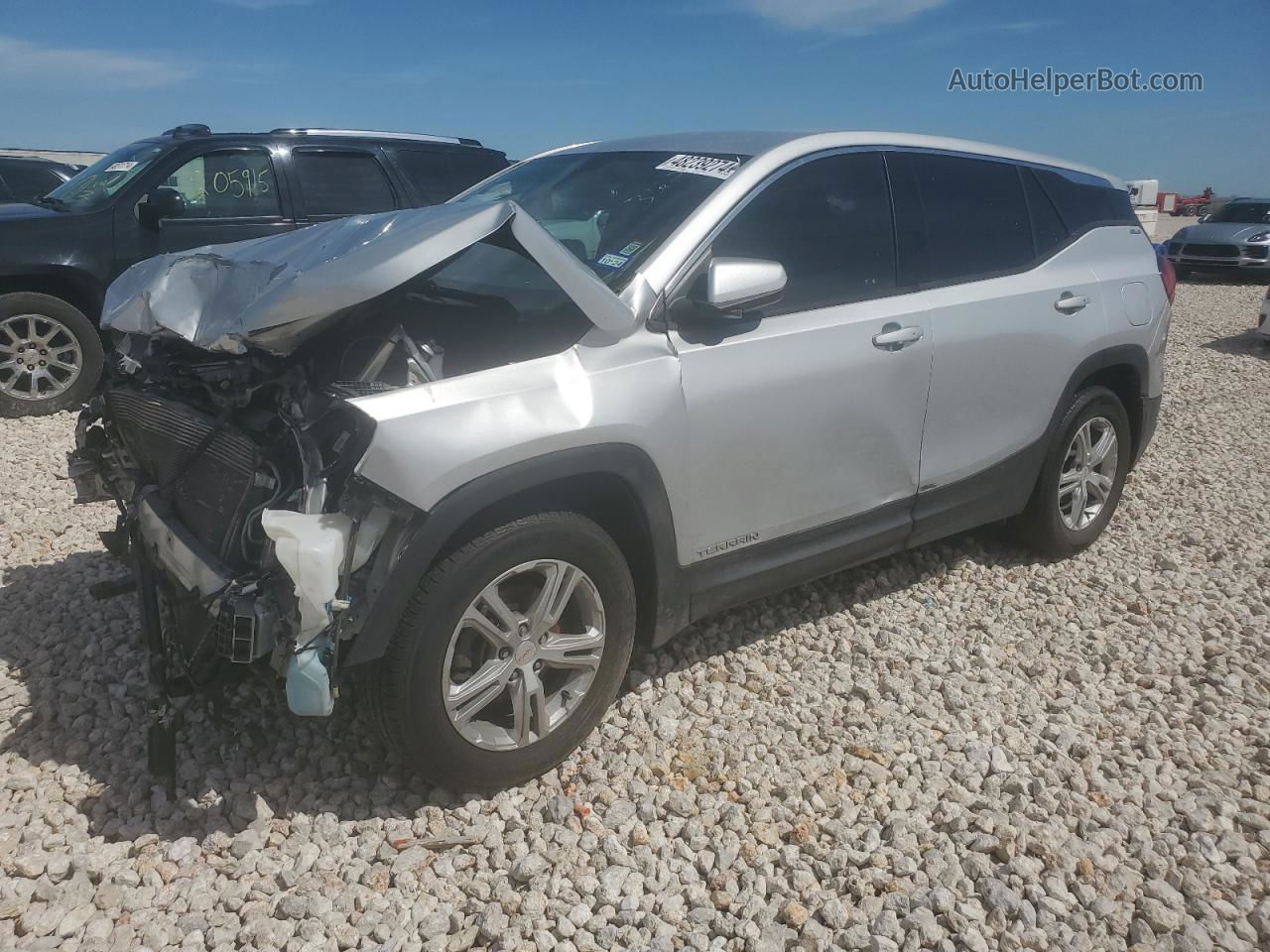 2020 Gmc Terrain Sle Silver vin: 3GKALMEVXLL131181