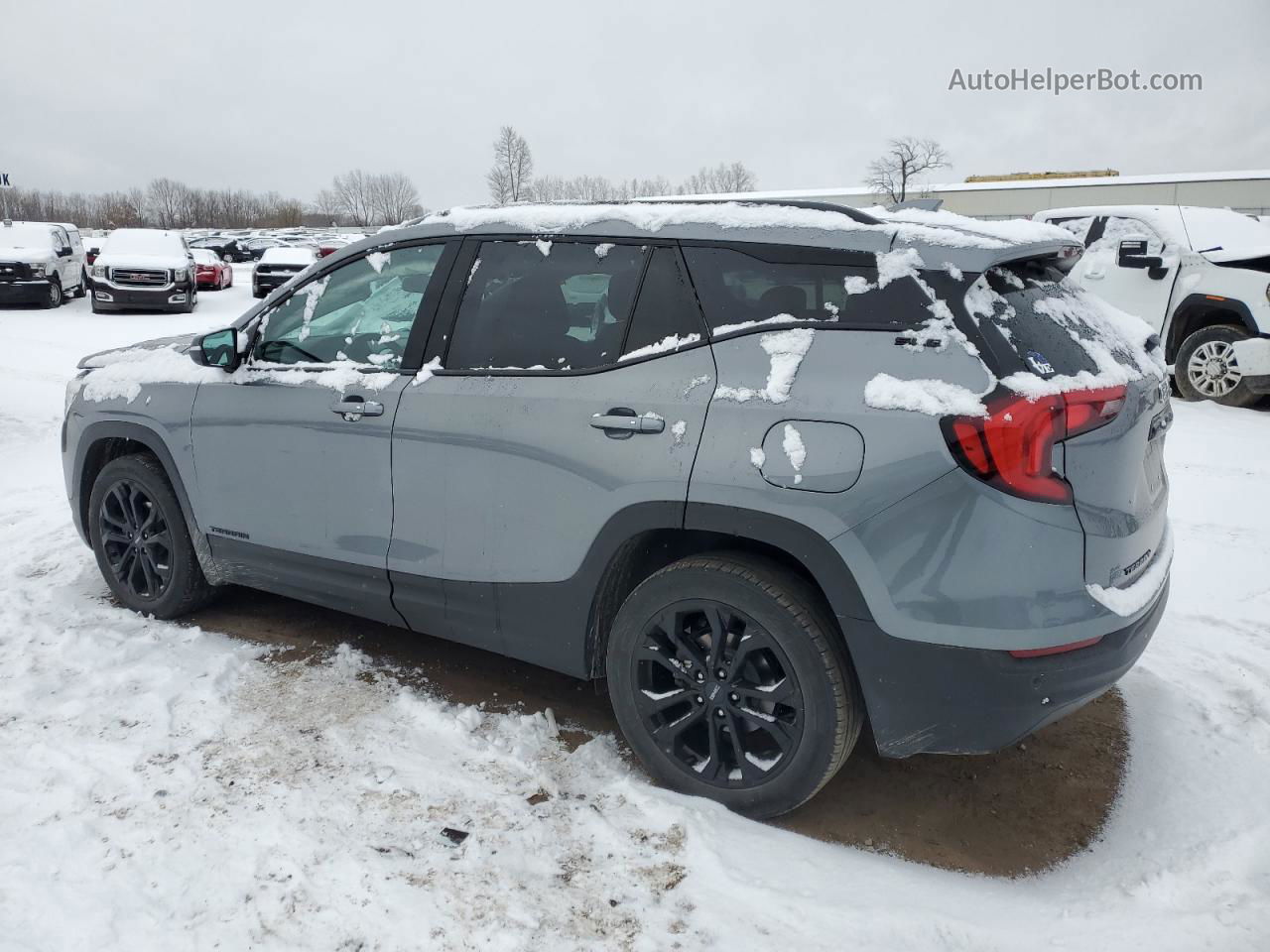 2020 Gmc Terrain Sle Серый vin: 3GKALMEVXLL144660