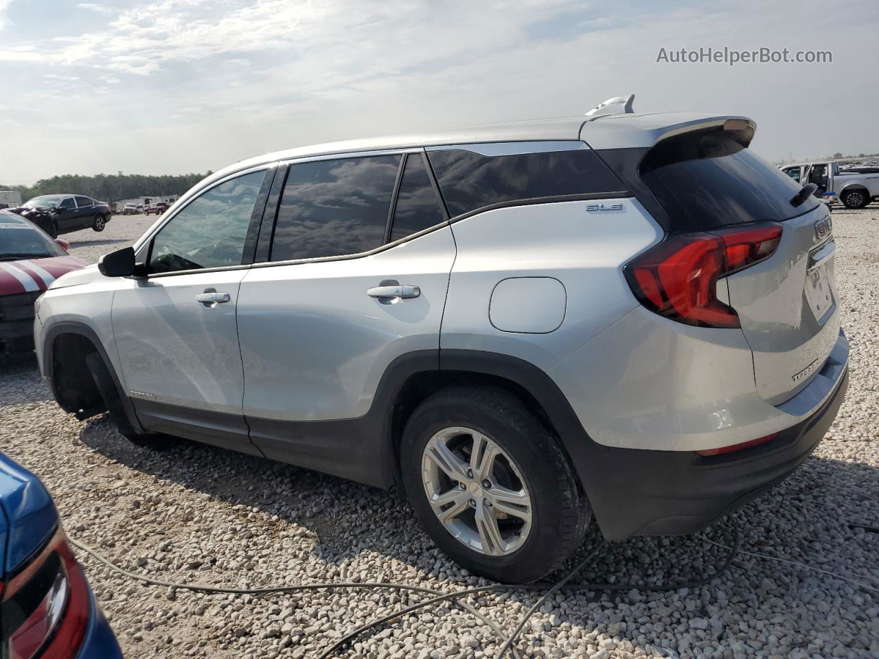 2020 Gmc Terrain Sle Silver vin: 3GKALMEVXLL155903