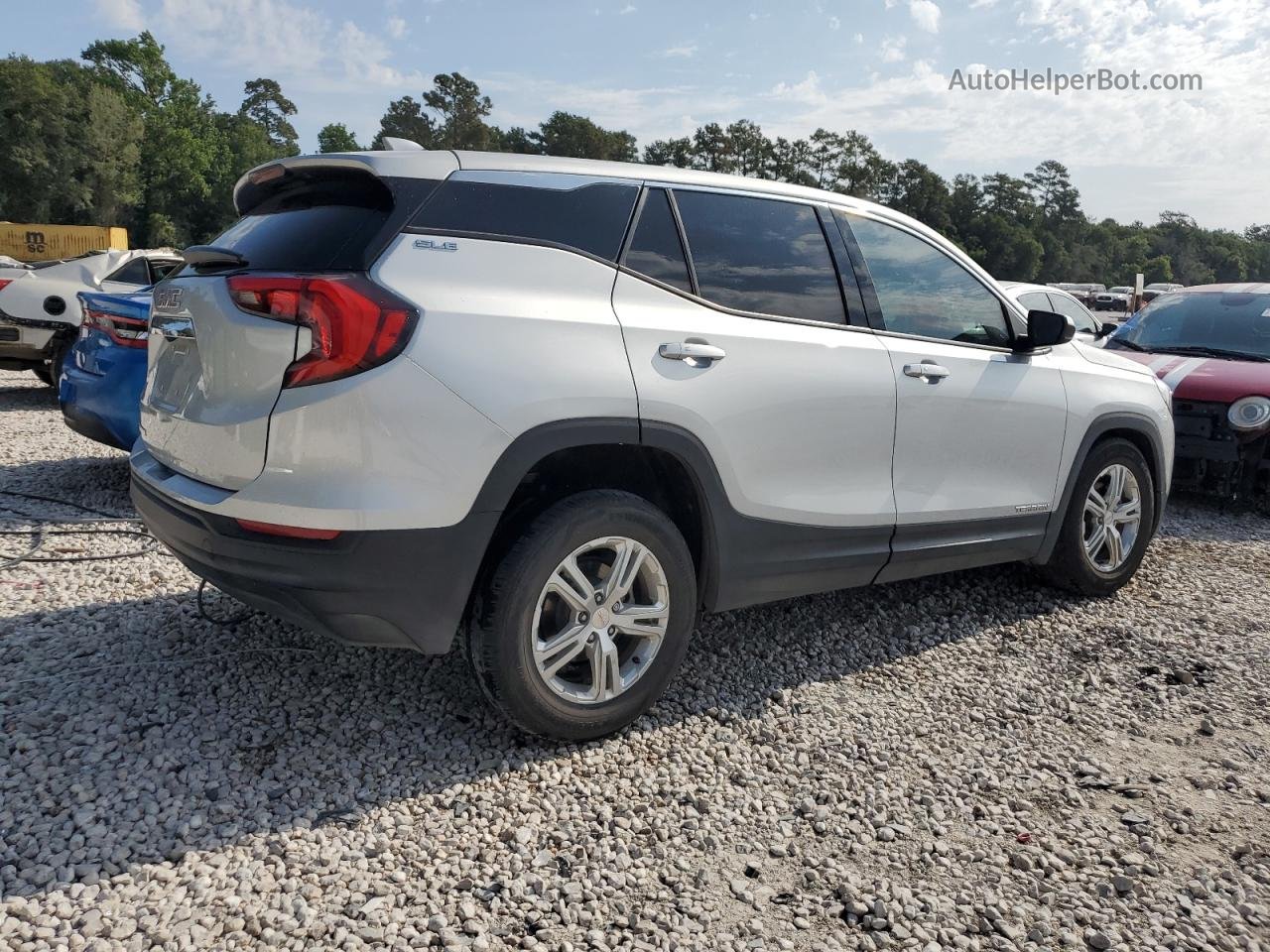 2020 Gmc Terrain Sle Серебряный vin: 3GKALMEVXLL155903