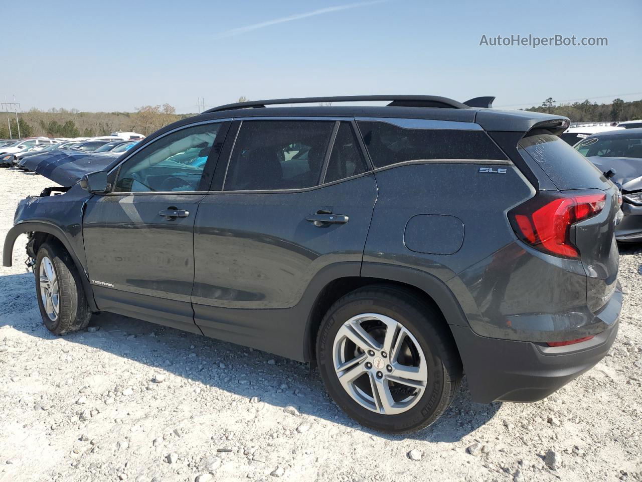 2020 Gmc Terrain Sle Gray vin: 3GKALMEVXLL257265