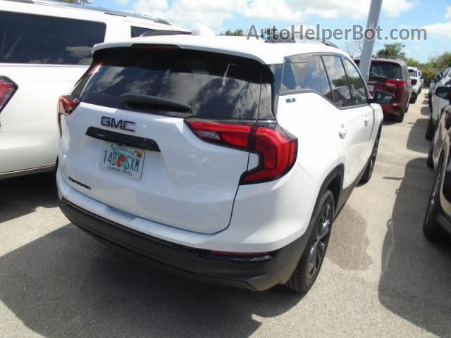 2020 Gmc Terrain Sle White vin: 3GKALMEVXLL286068