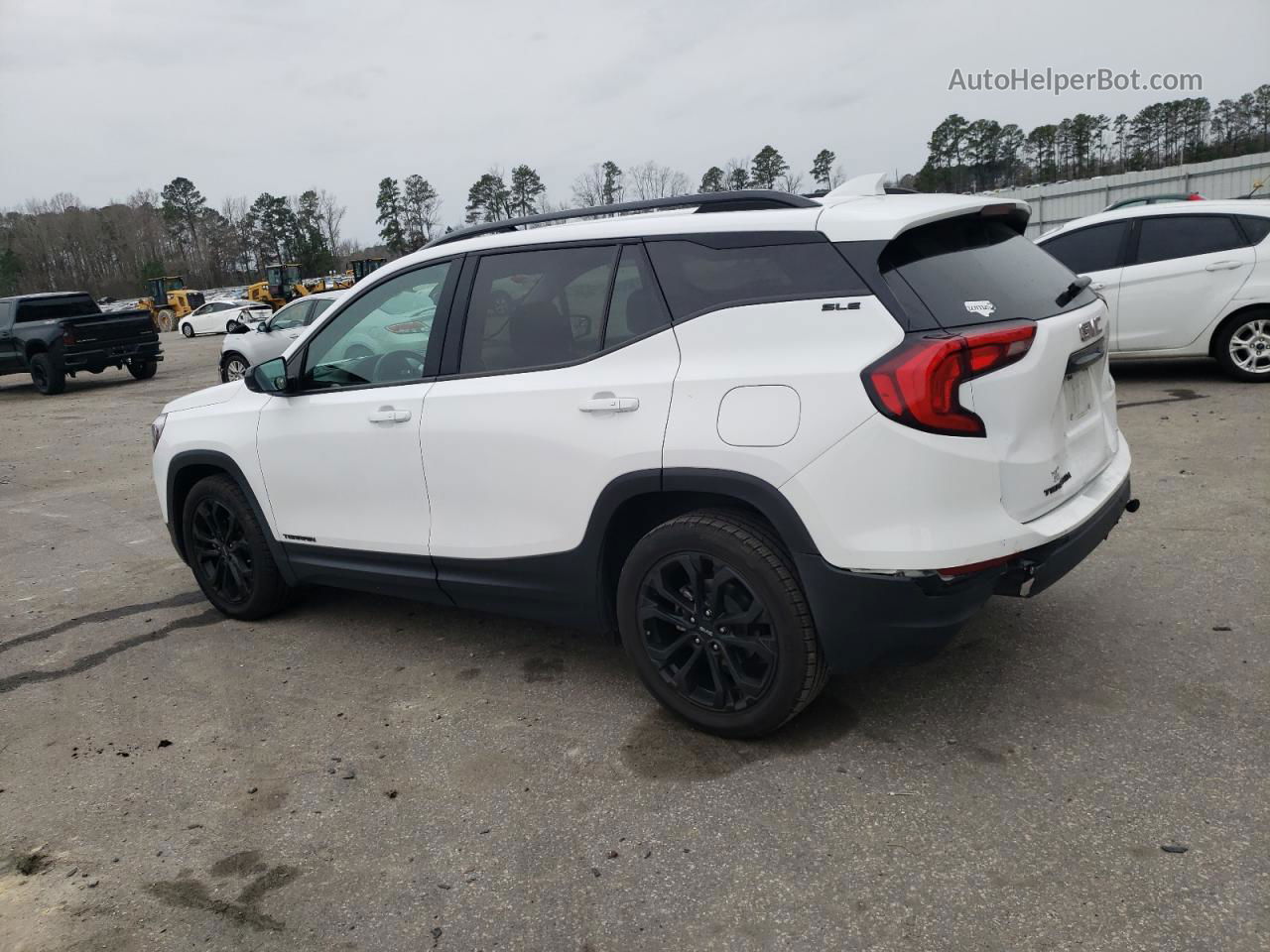 2020 Gmc Terrain Sle White vin: 3GKALMEVXLL314936