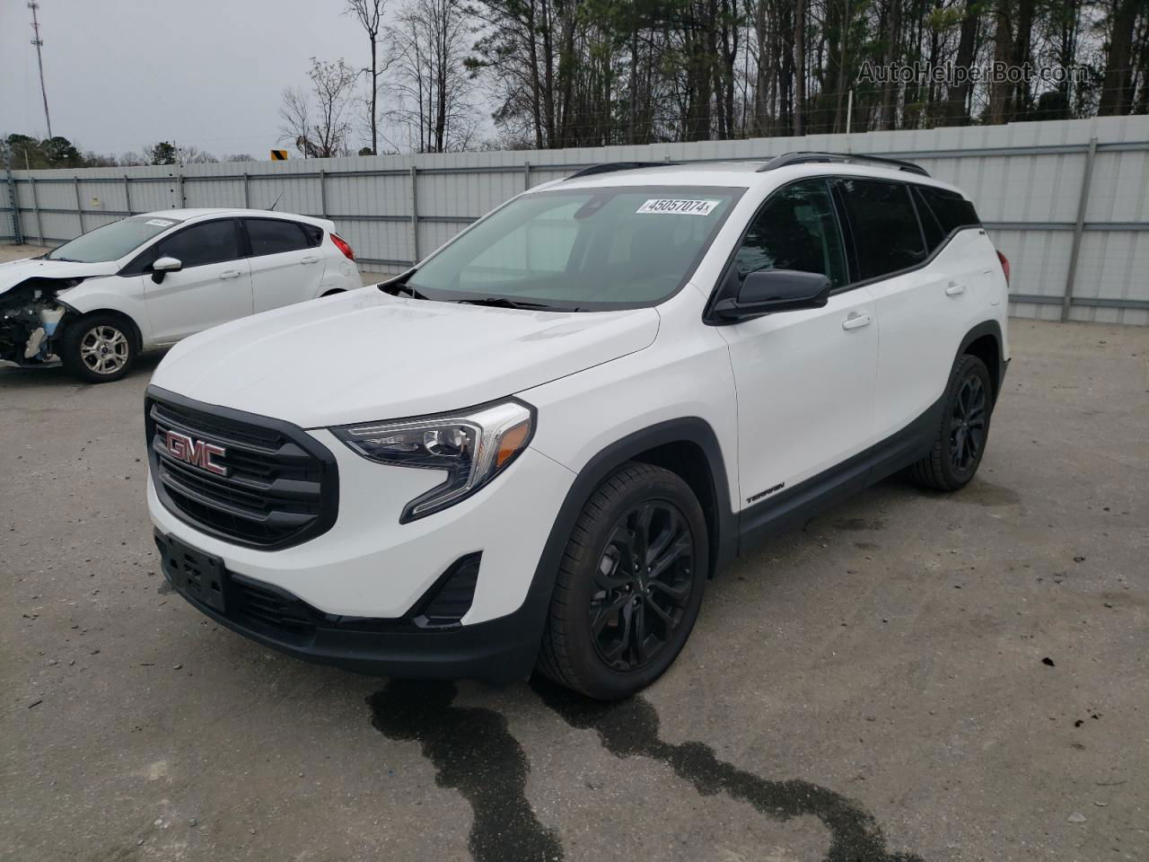 2020 Gmc Terrain Sle White vin: 3GKALMEVXLL314936