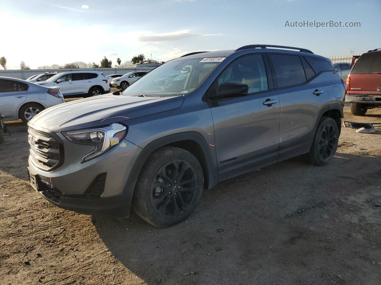 2020 Gmc Terrain Sle Gray vin: 3GKALMEVXLL337570