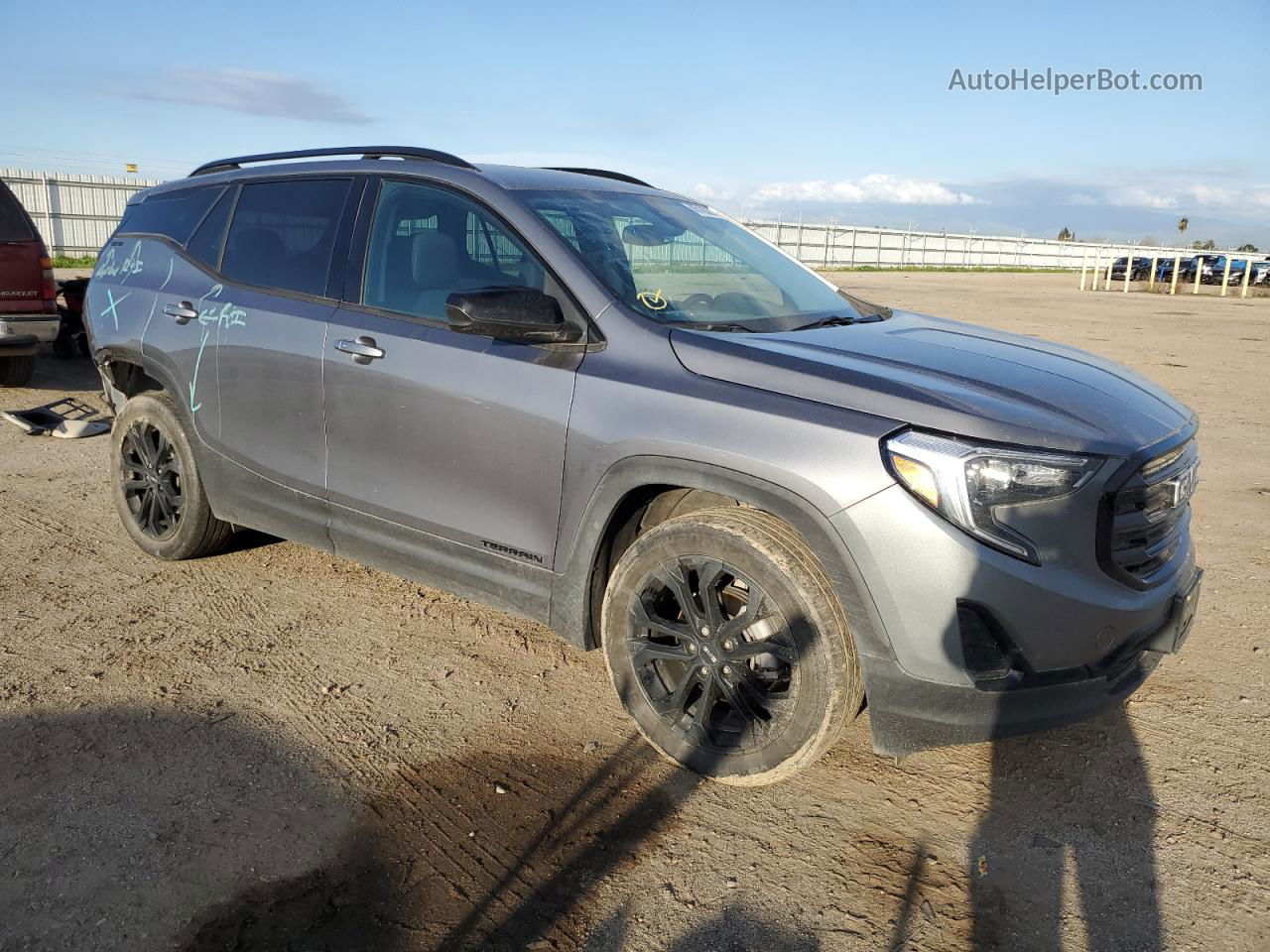 2020 Gmc Terrain Sle Gray vin: 3GKALMEVXLL337570