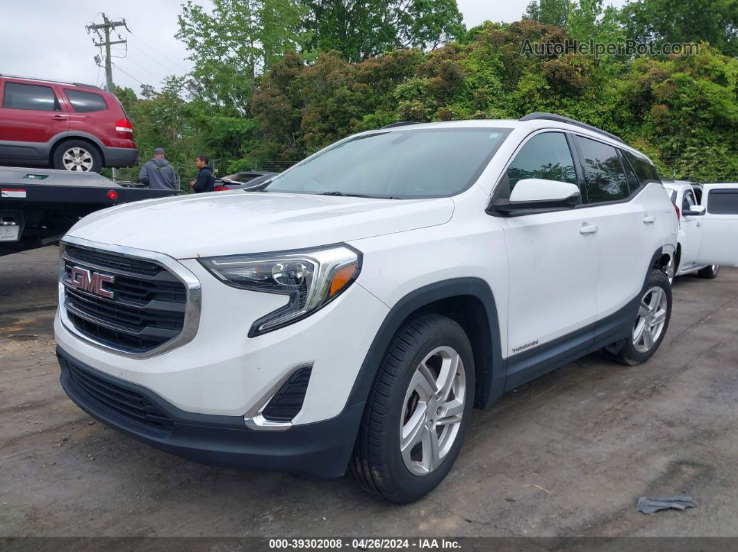 2019 Gmc Terrain Sle White vin: 3GKALMEX7KL152652