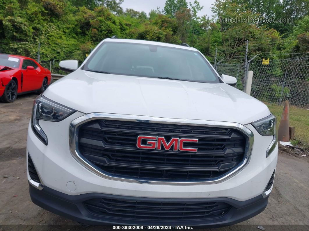 2019 Gmc Terrain Sle White vin: 3GKALMEX7KL152652