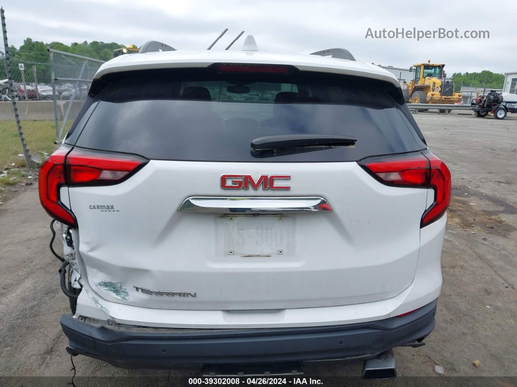 2019 Gmc Terrain Sle White vin: 3GKALMEX7KL152652