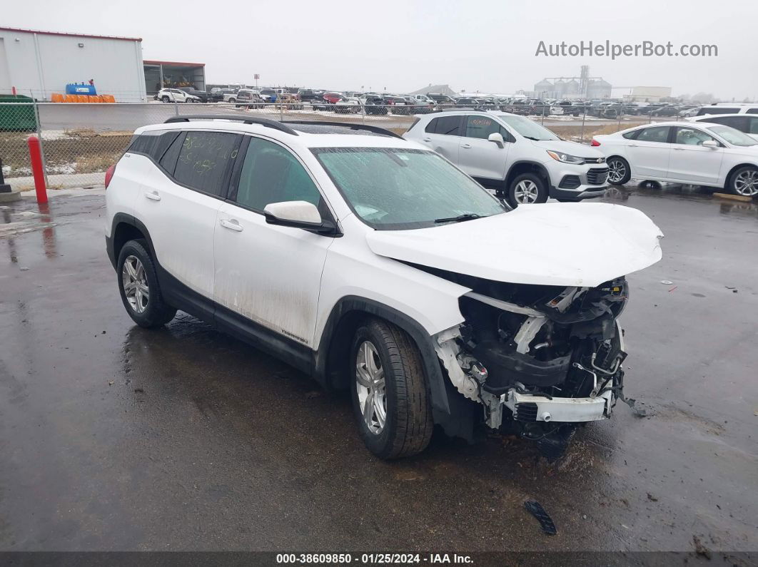 2019 Gmc Terrain Sle Diesel Белый vin: 3GKALNEU6KL100070