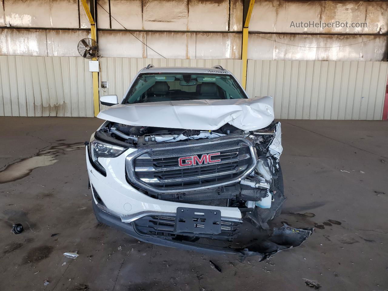 2019 Gmc Terrain Slt White vin: 3GKALPEV0KL222797