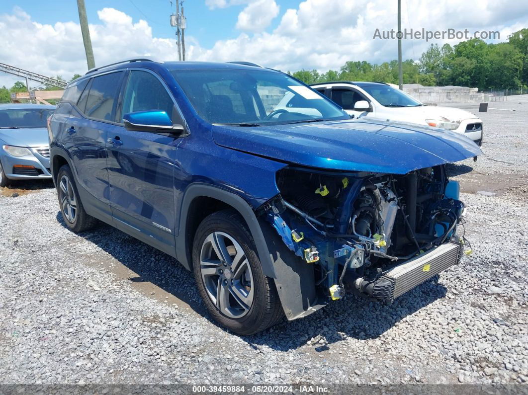 2019 Gmc Terrain Slt Blue vin: 3GKALPEV0KL259459