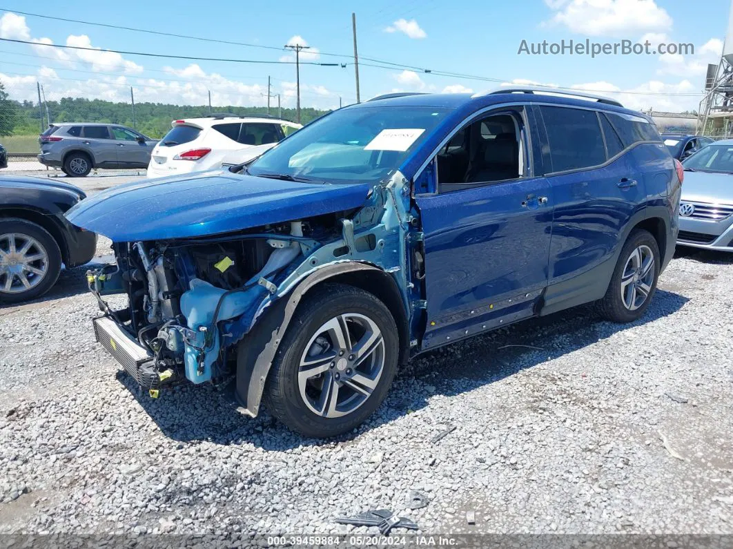 2019 Gmc Terrain Slt Blue vin: 3GKALPEV0KL259459