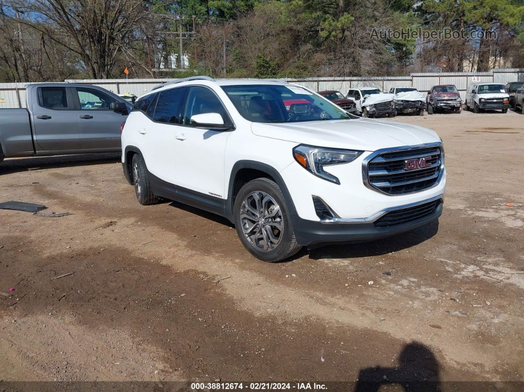 2019 Gmc Terrain Slt White vin: 3GKALPEV0KL283602