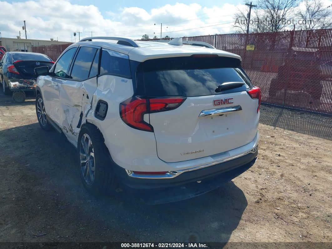 2019 Gmc Terrain Slt Белый vin: 3GKALPEV0KL283602