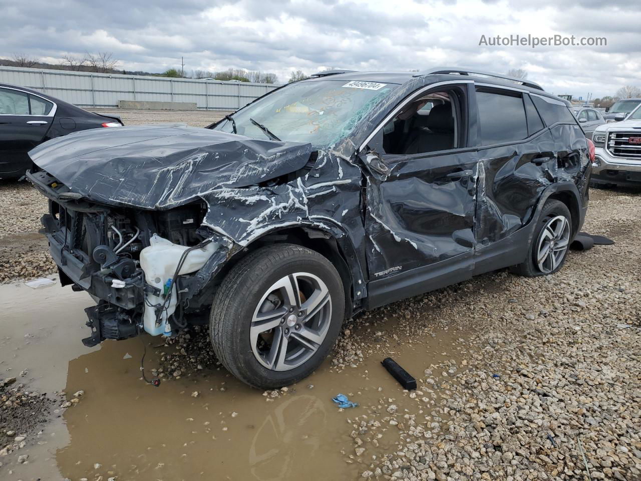 2020 Gmc Terrain Slt Black vin: 3GKALPEV0LL165809