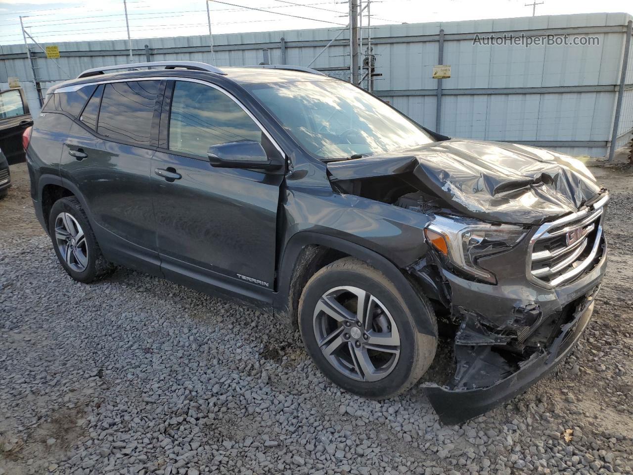 2020 Gmc Terrain Slt Gray vin: 3GKALPEV0LL236359