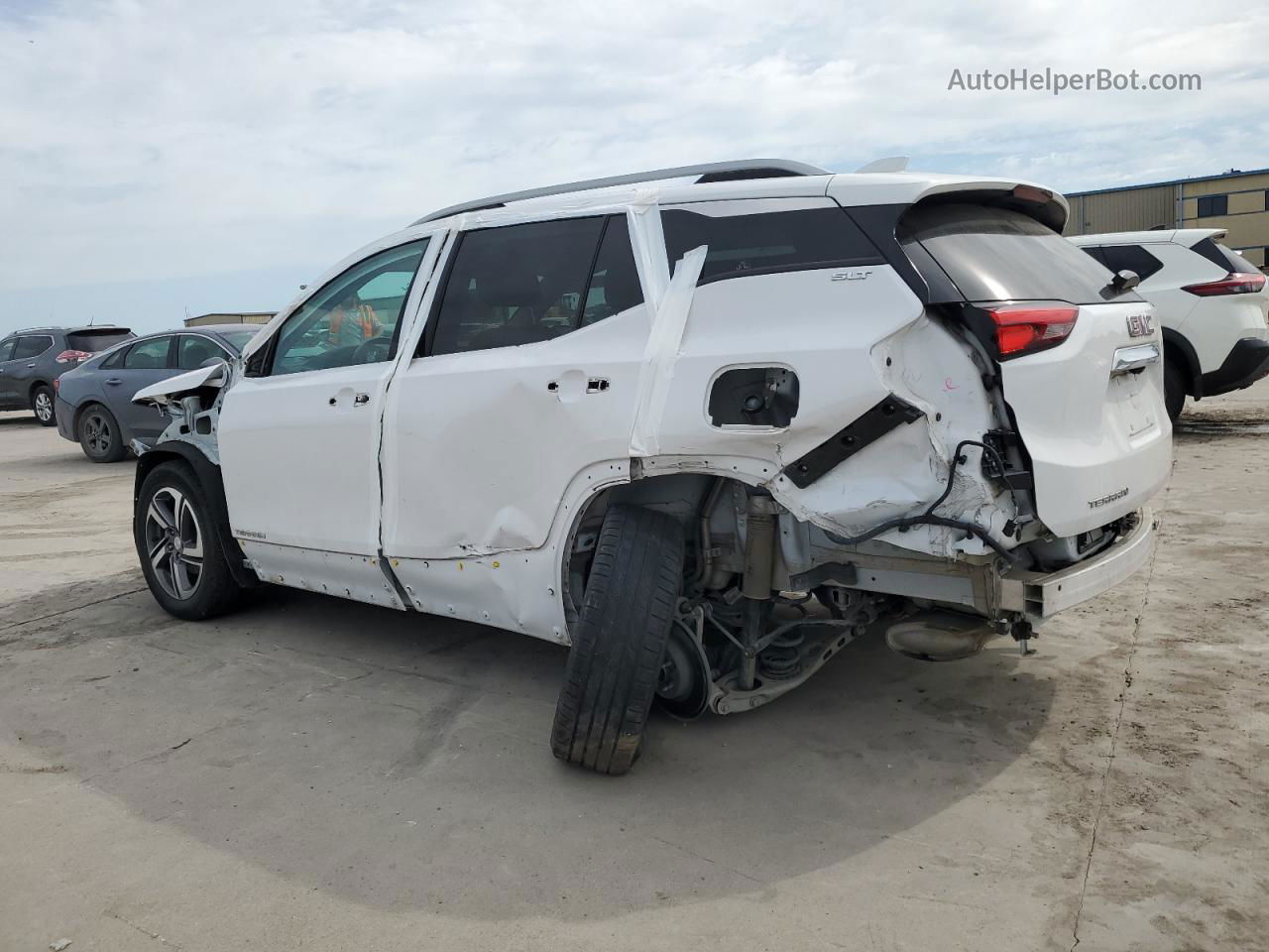 2020 Gmc Terrain Slt White vin: 3GKALPEV0LL309777