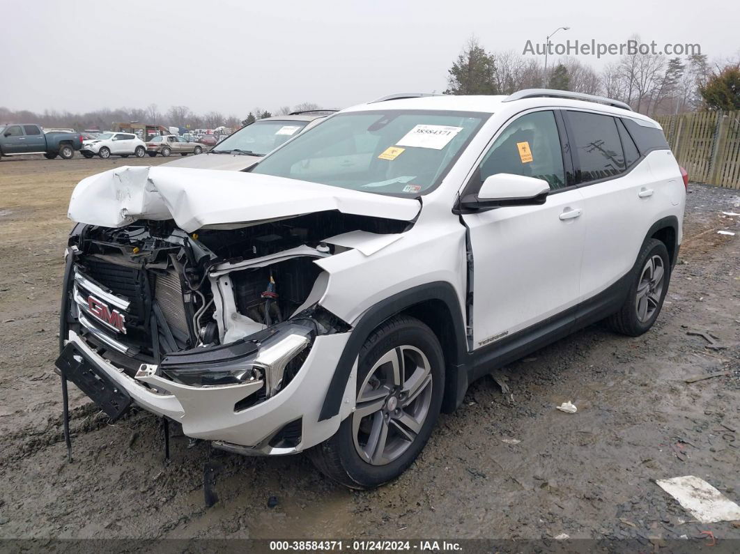 2019 Gmc Terrain Slt White vin: 3GKALPEV1KL228107