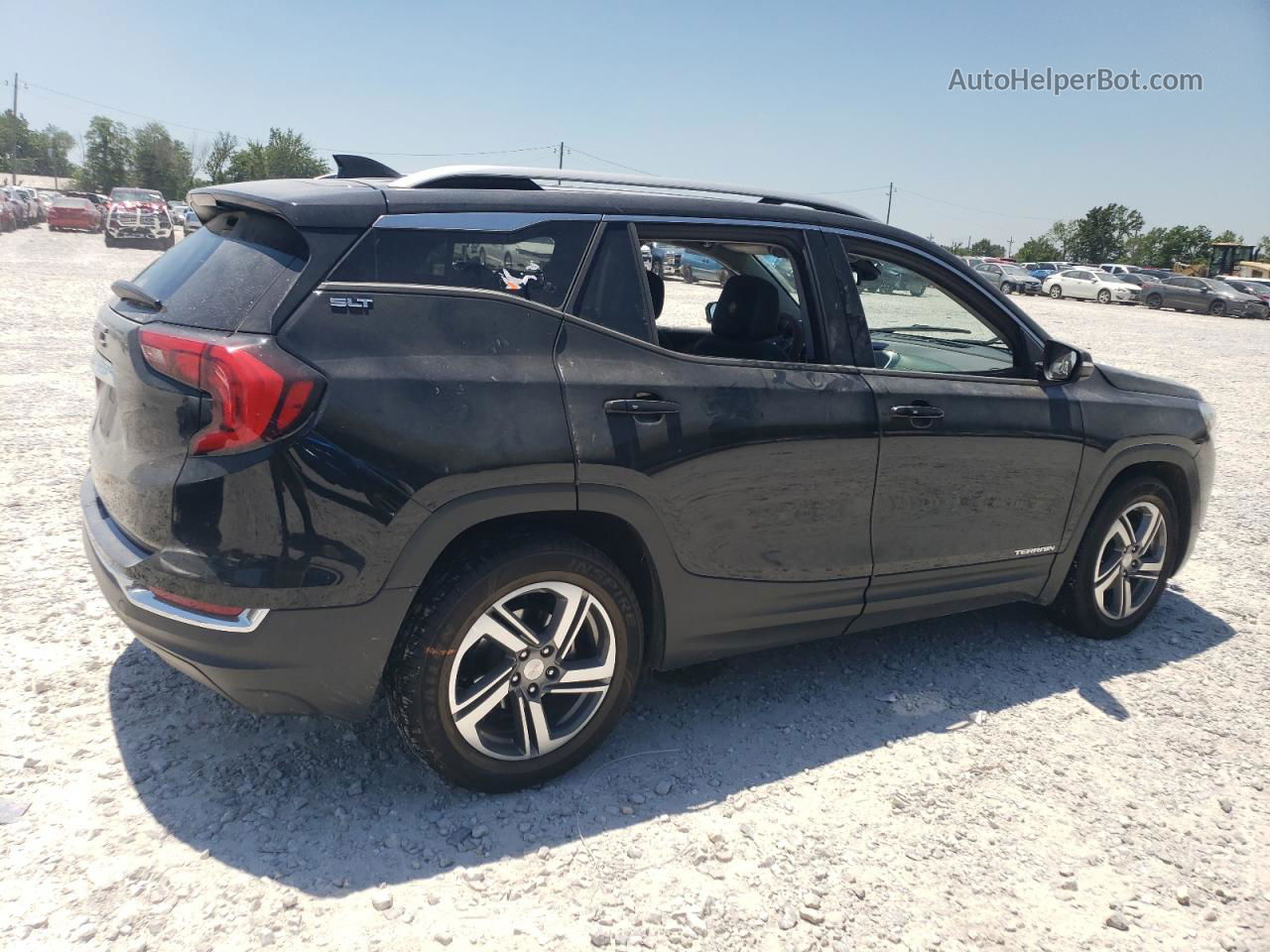 2020 Gmc Terrain Slt Black vin: 3GKALPEV1LL123505