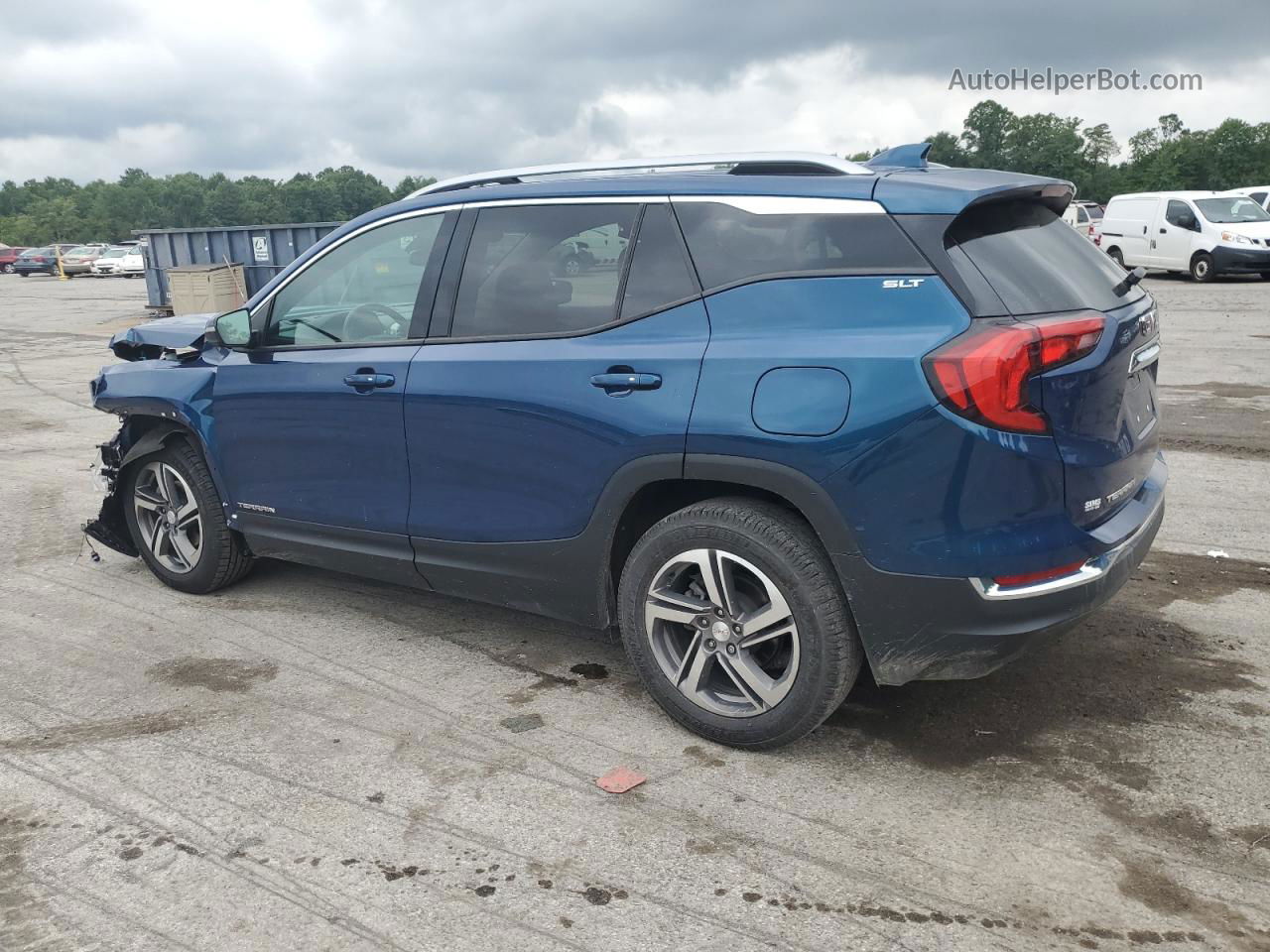 2020 Gmc Terrain Slt Blue vin: 3GKALPEV1LL220249