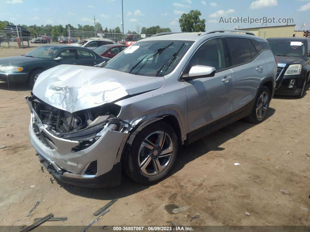 2020 Gmc Terrain Fwd Slt Silver vin: 3GKALPEV1LL251632