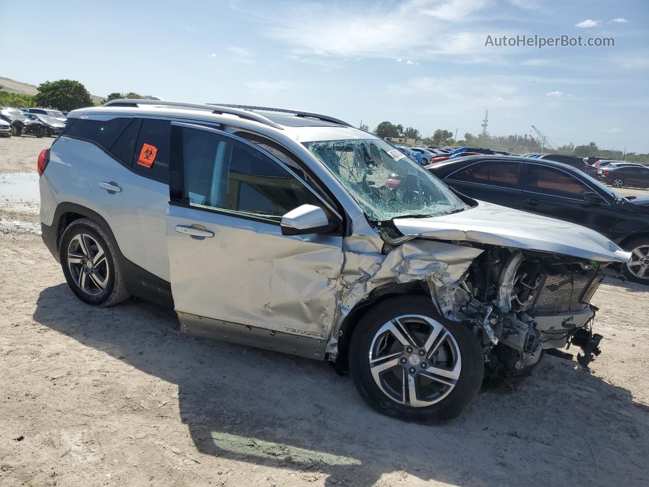 2020 Gmc Terrain Slt Silver vin: 3GKALPEV1LL294156