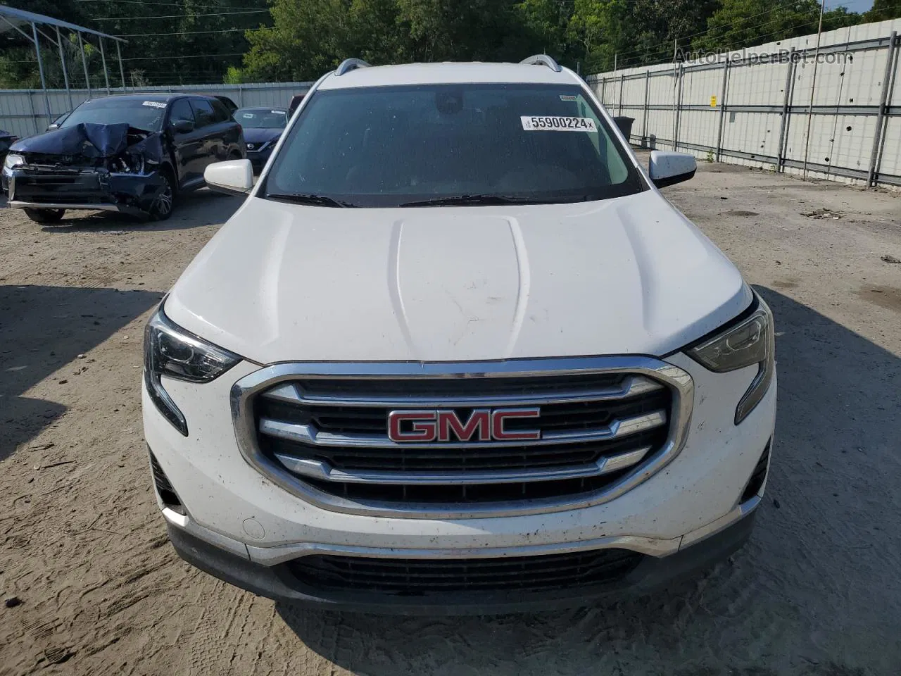 2019 Gmc Terrain Slt White vin: 3GKALPEV2KL162005