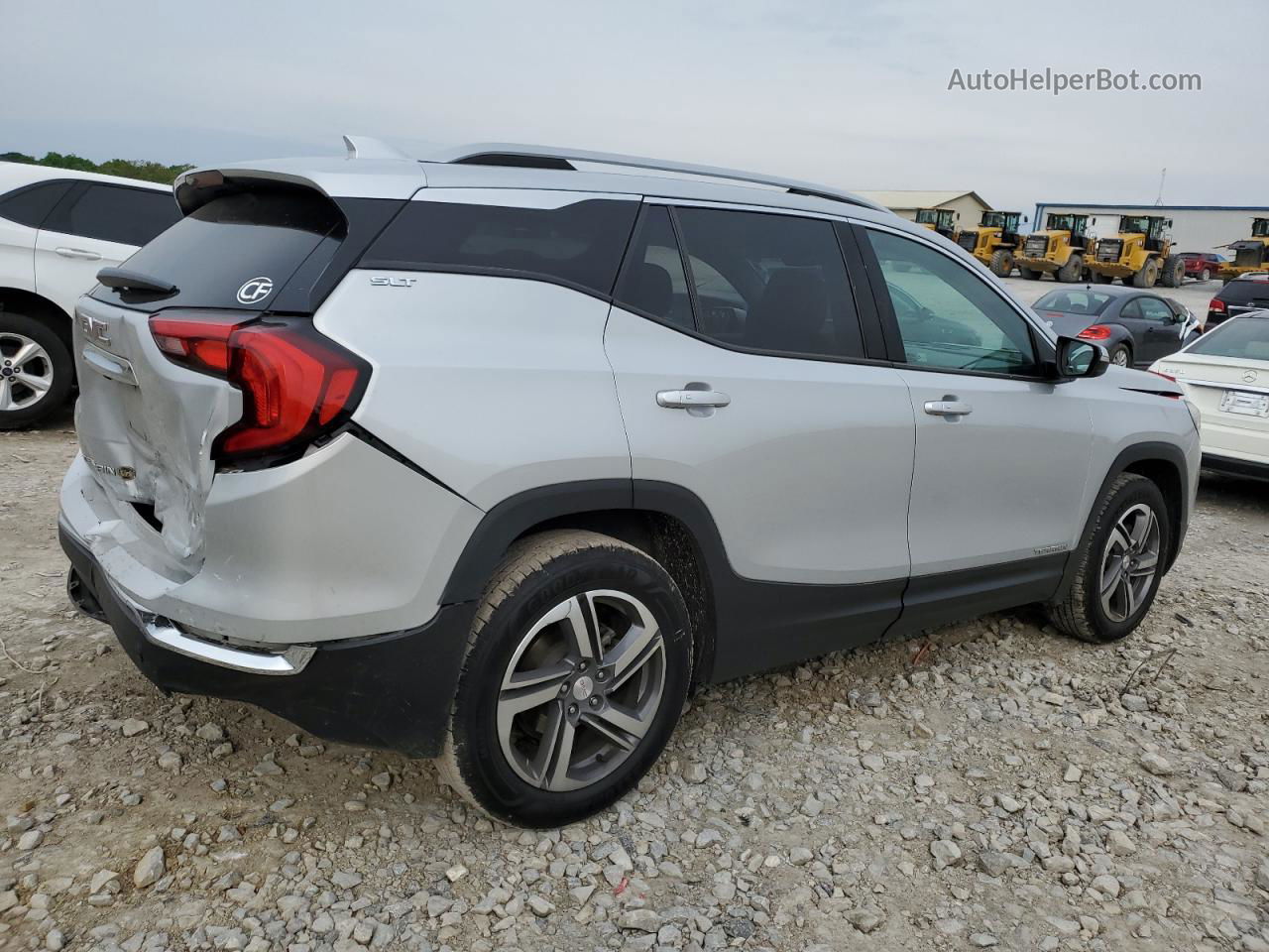 2019 Gmc Terrain Slt Silver vin: 3GKALPEV2KL303591