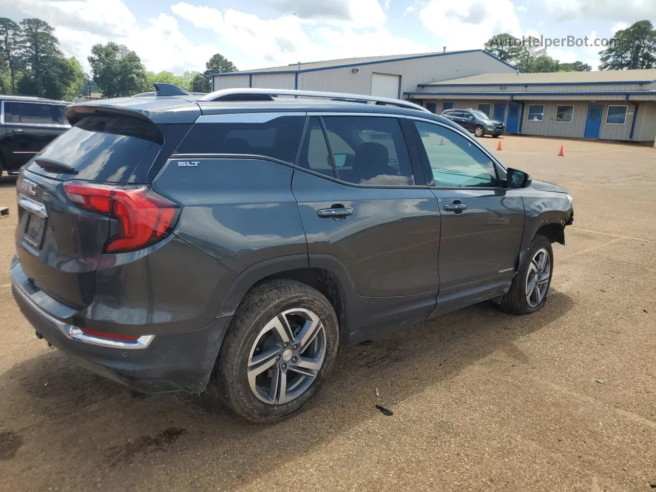 2020 Gmc Terrain Slt Gray vin: 3GKALPEV2LL110598