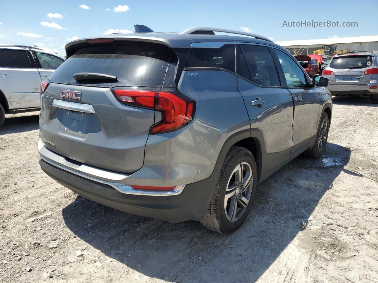 2020 Gmc Terrain Slt Gray vin: 3GKALPEV2LL123772