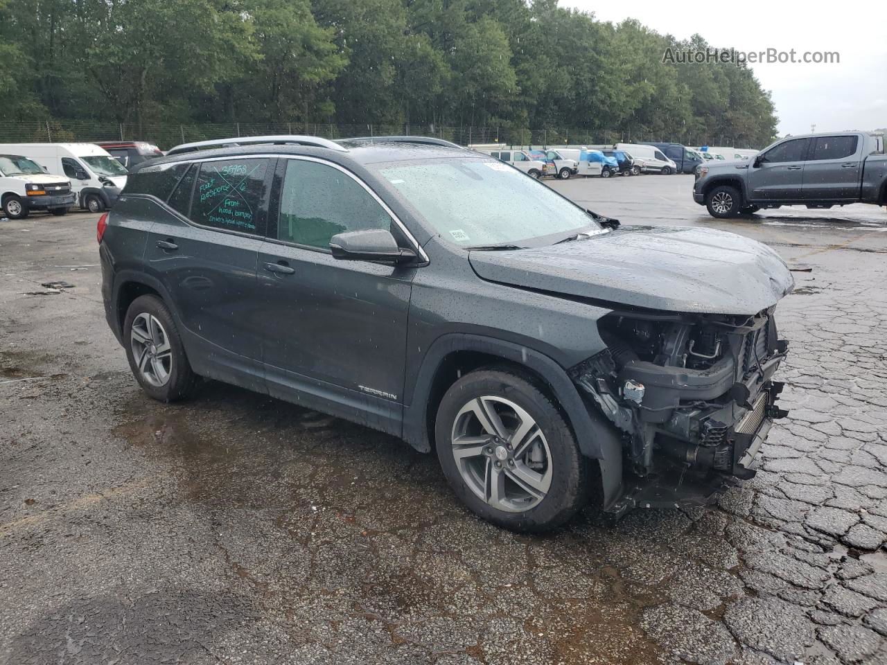 2020 Gmc Terrain Slt Silver vin: 3GKALPEV2LL177590