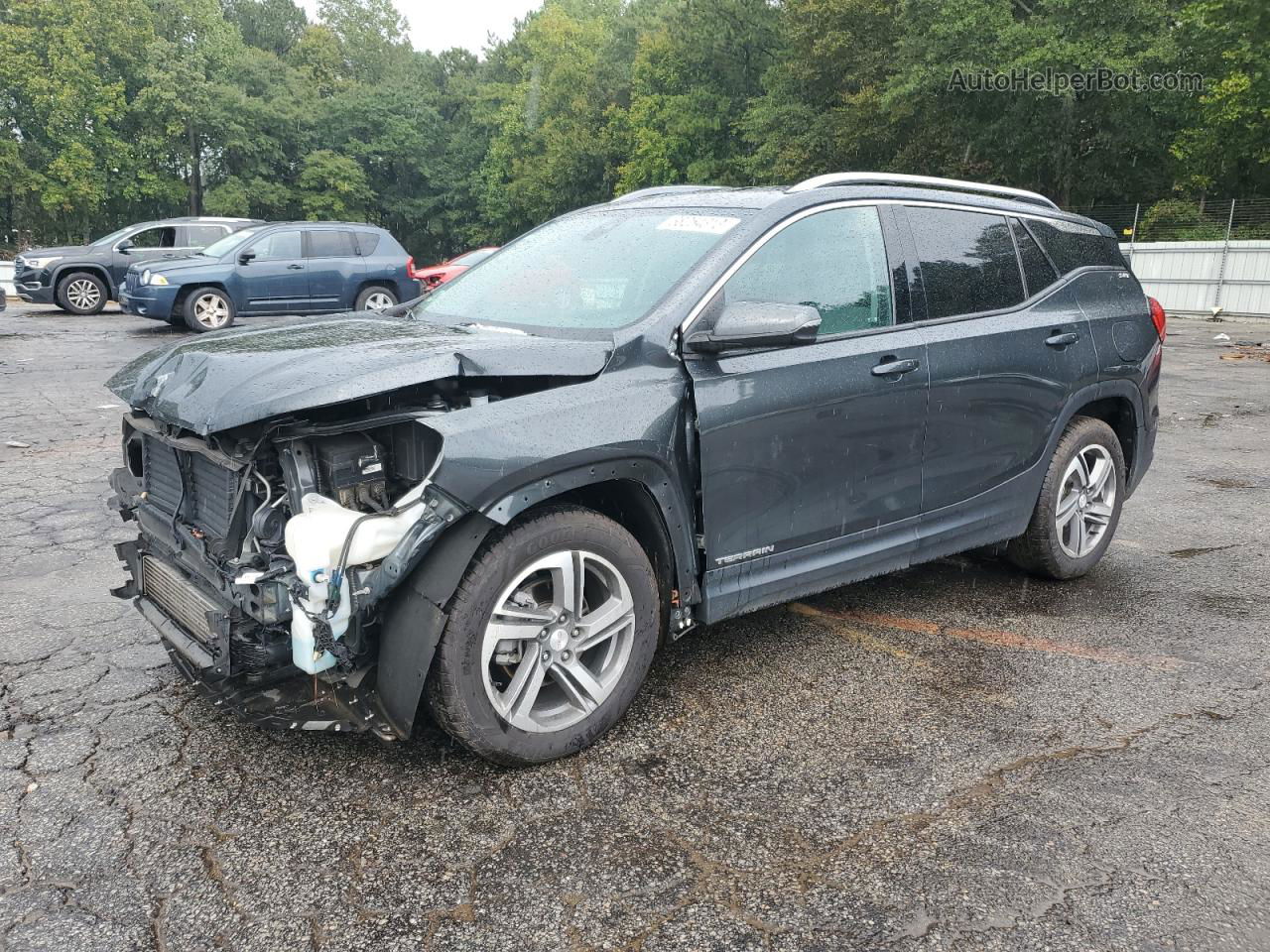 2020 Gmc Terrain Slt Silver vin: 3GKALPEV2LL177590