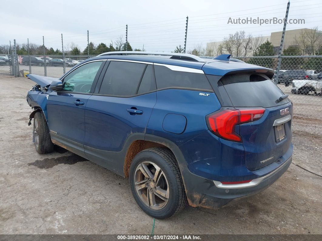 2020 Gmc Terrain Fwd Slt Синий vin: 3GKALPEV2LL306573