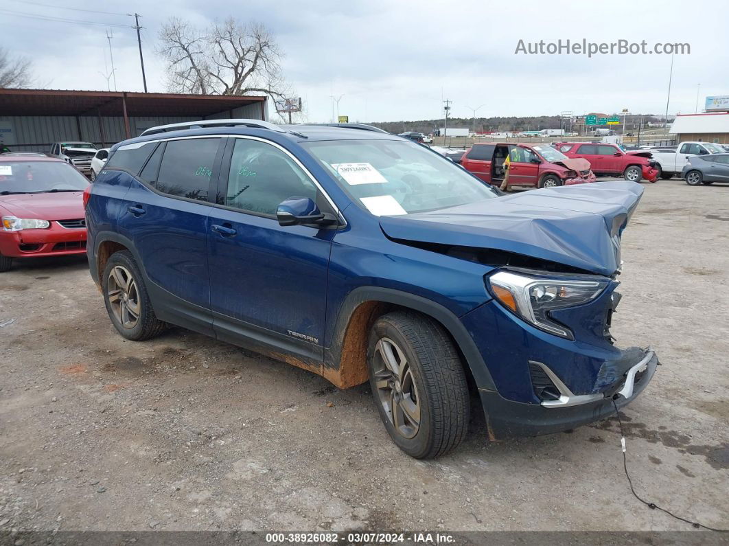 2020 Gmc Terrain Fwd Slt Синий vin: 3GKALPEV2LL306573