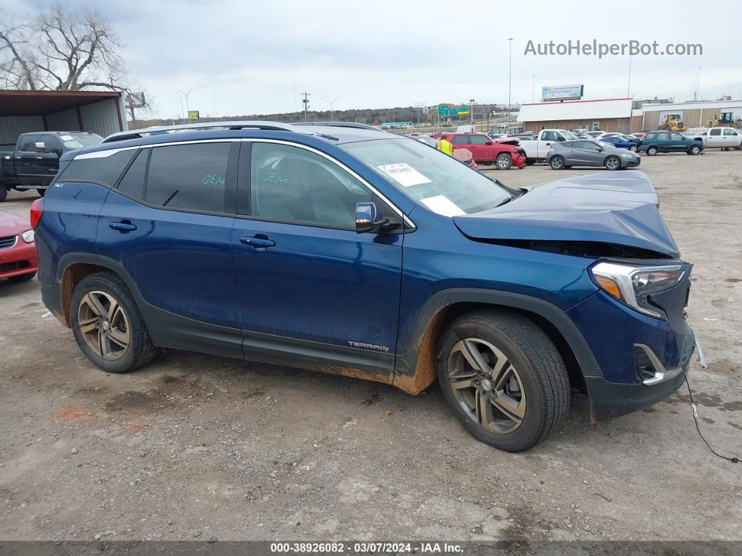 2020 Gmc Terrain Fwd Slt Blue vin: 3GKALPEV2LL306573