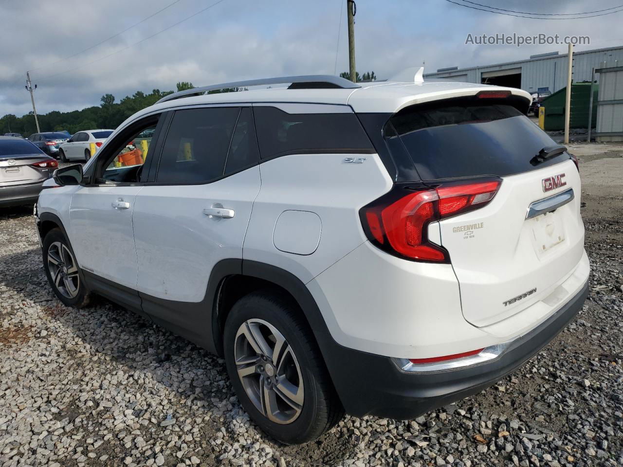 2019 Gmc Terrain Slt White vin: 3GKALPEV3KL238749