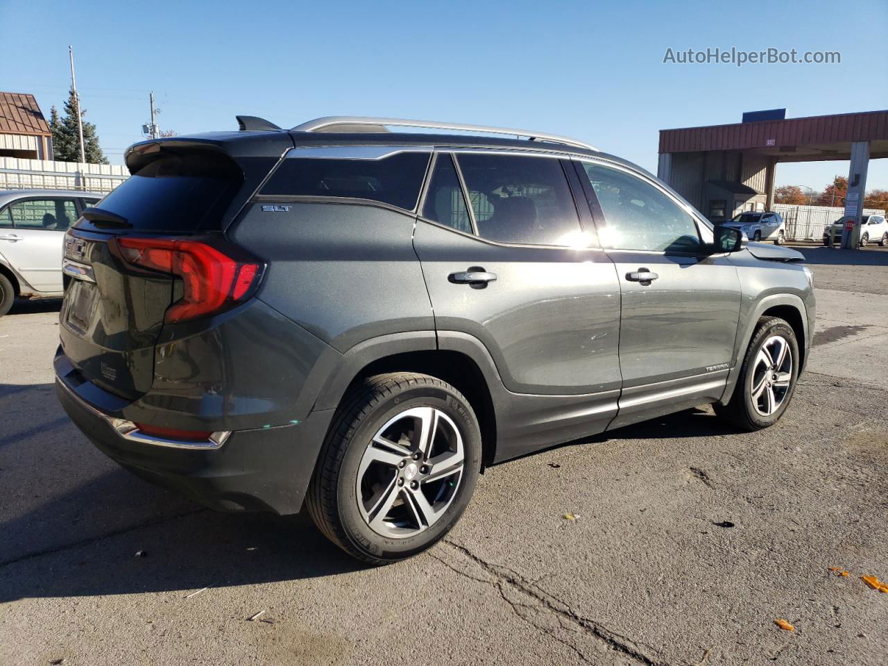 2020 Gmc Terrain Slt Gray vin: 3GKALPEV3LL210628